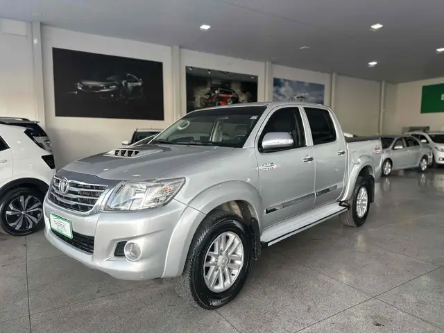 Carro Toyota Hilux Cabine Dupla 2012 Hilux 3.0 TDI 4x4 CD SRV (Aut)