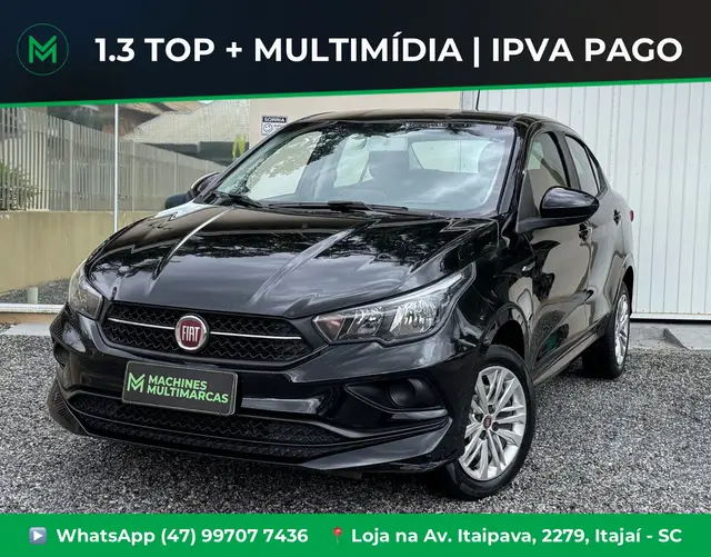 Carro Fiat Cronos 2020 1.3 Drive Firefly (Flex)