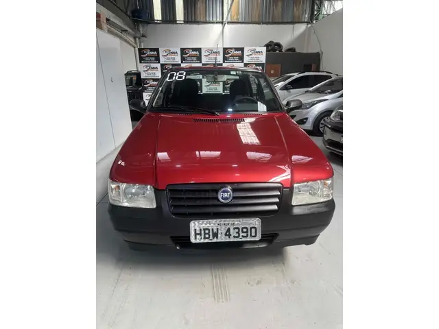 Carro Fiat Uno Mille 2008 Fire 1.0 (Flex) 4P
