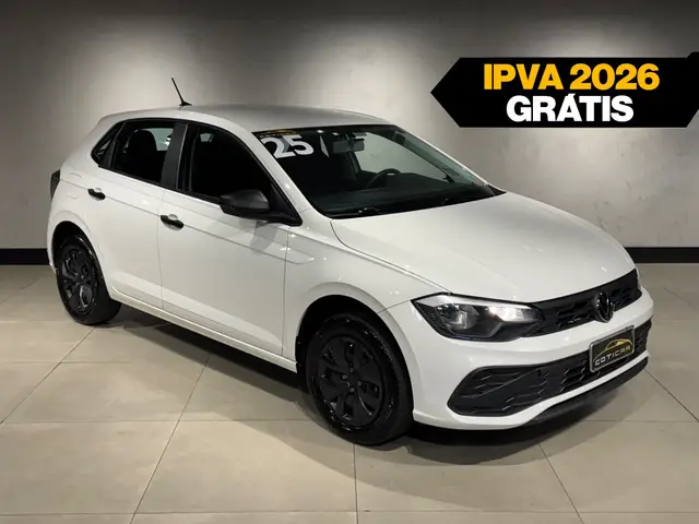 Carro Volkswagen Polo 2025 Track 1.0 Flex 12V 5p