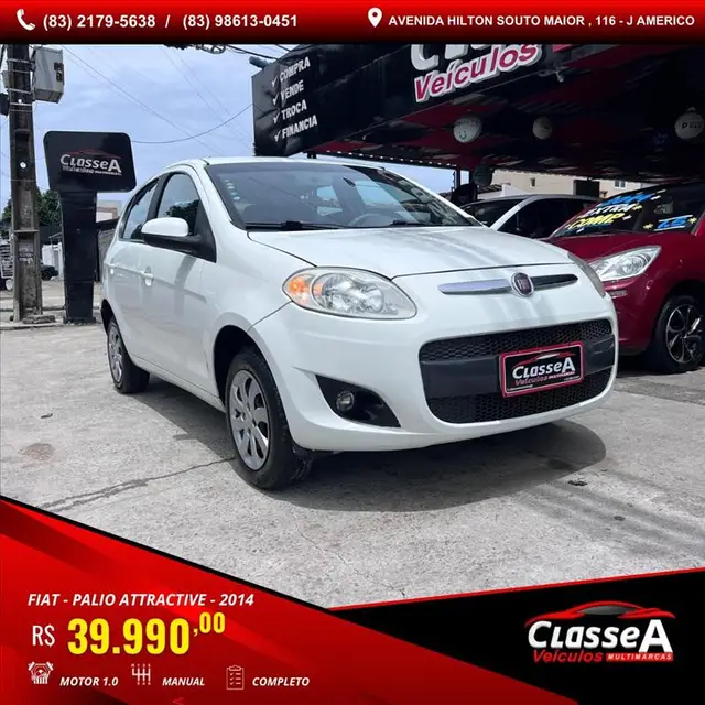 Carro Fiat Palio 2014 Attractive 1.0 8V (Flex)
