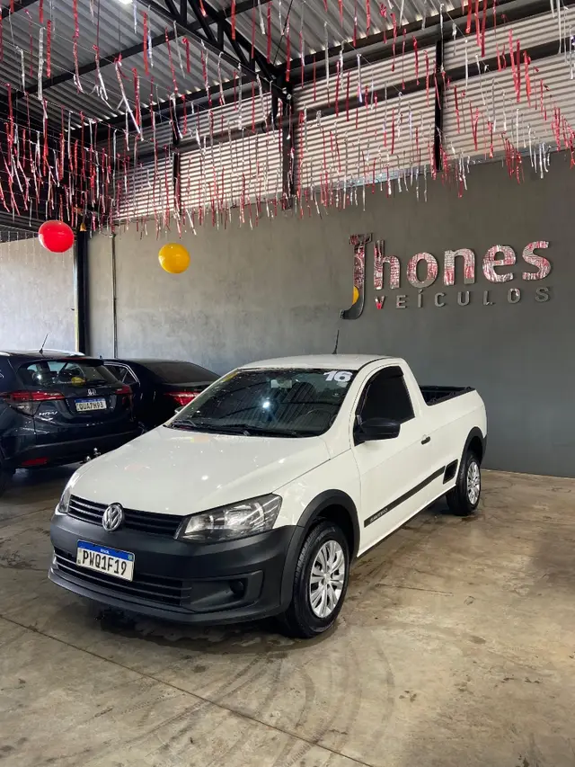Carro Volkswagen Saveiro 2016 1.6 Startline CS (Flex)