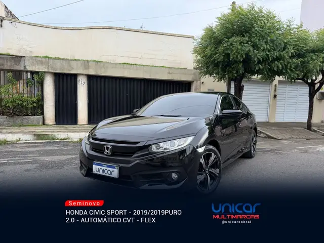 Carro Honda Civic 2019 Sport 2.0 i-VTEC CVT
