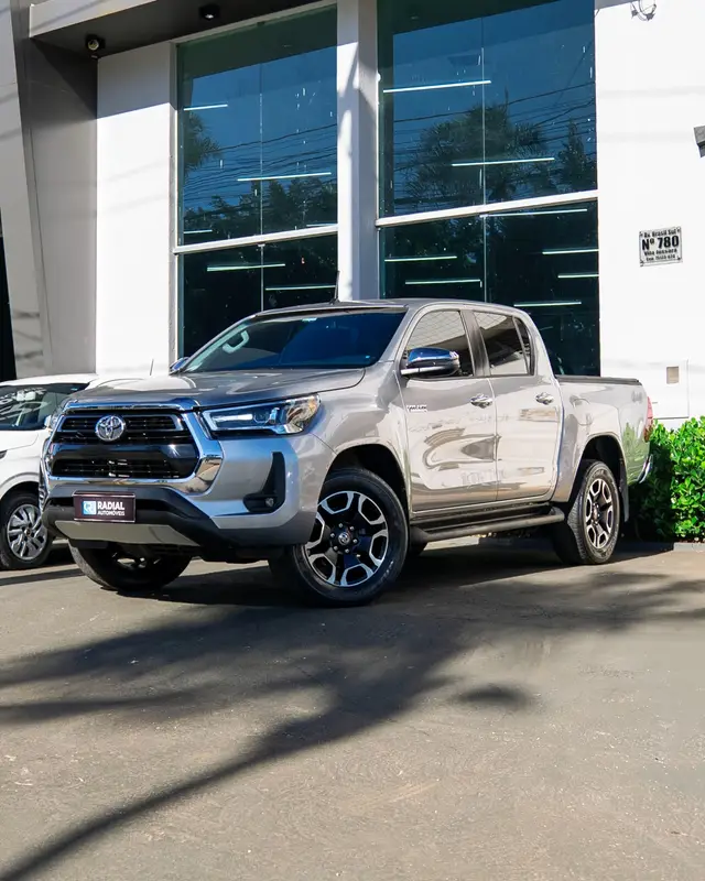 Carro Toyota Hilux Cabine Dupla 2021 SRV 2.7 CD 4x4 (Flex) (Aut)