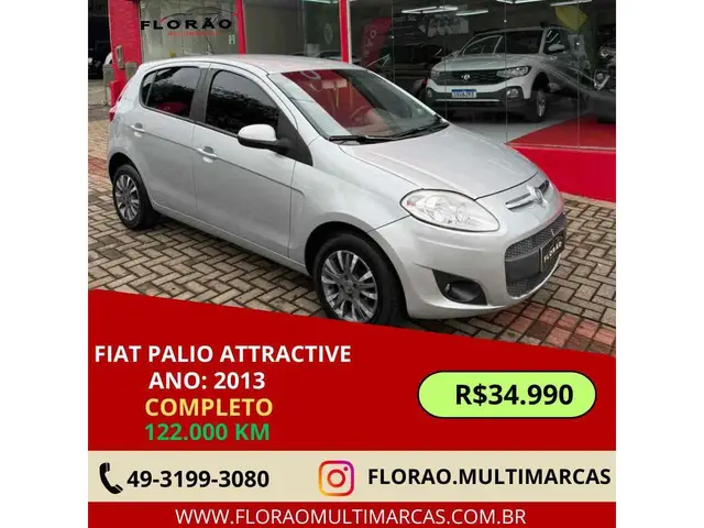 Carro Fiat Palio 2013 Attractive 1.0 8V (Flex)