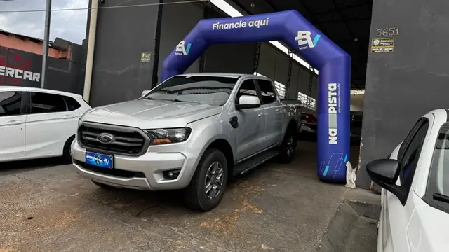 Carro Ford Ranger Cabine Dupla 2021 XLS 2.2 Turbodiesel 4x4 (Aut)