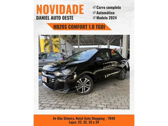Carro Hyundai HB20S 2024 Limited Plus 1.0