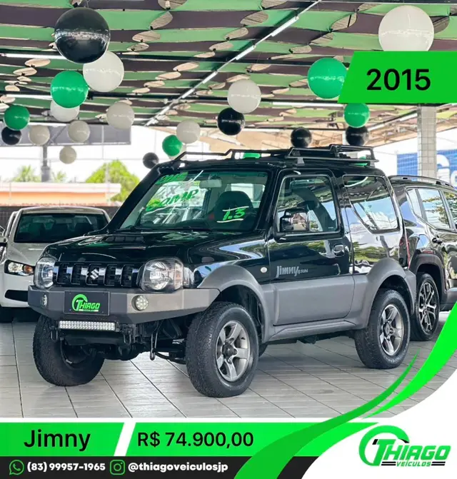 Carro Suzuki Jimny 2015 1.3 4WD 4Sun