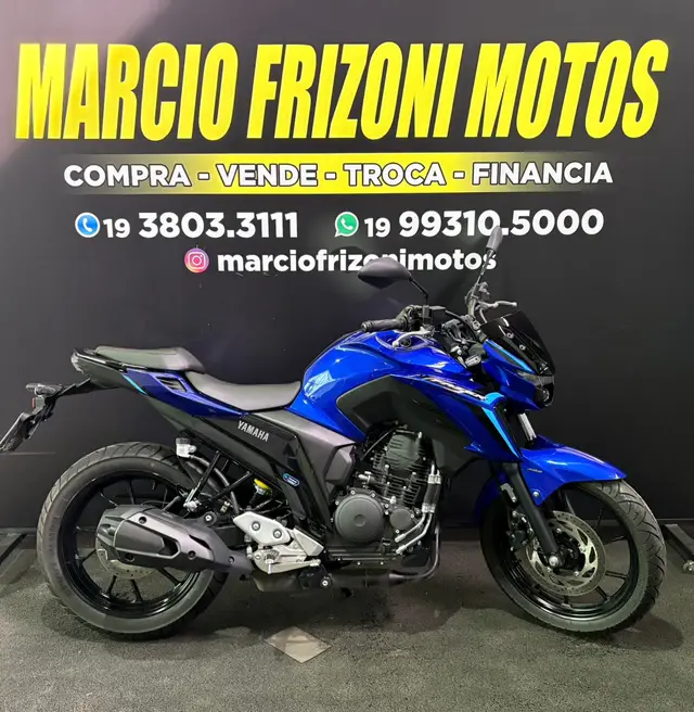 Moto Yamaha Fazer FZ25 2025 Connected