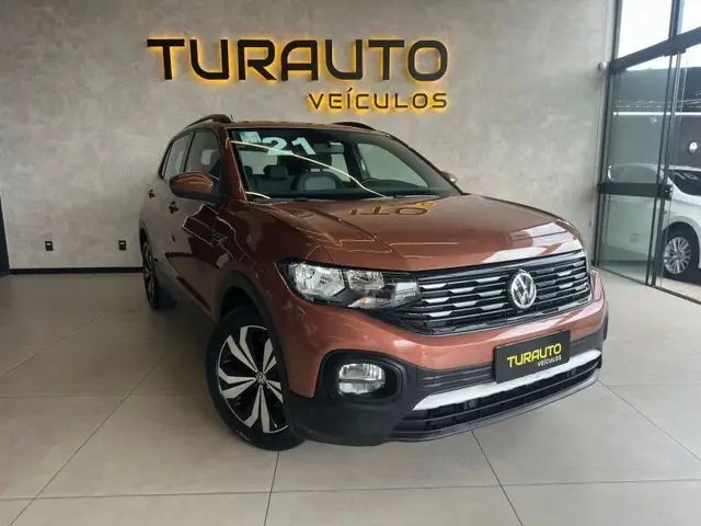 Carro Volkswagen T-Cross 2021 1.0 200 TSI Comfortline (Aut) (Flex)