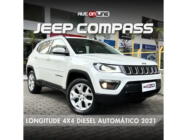 Carro Jeep Compass 2021 2.0 TDI Longitude 4x4 (Aut)