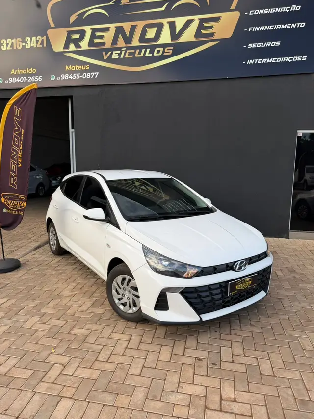 Carro Hyundai HB20 2024 Sense 1.0 (Mec.)