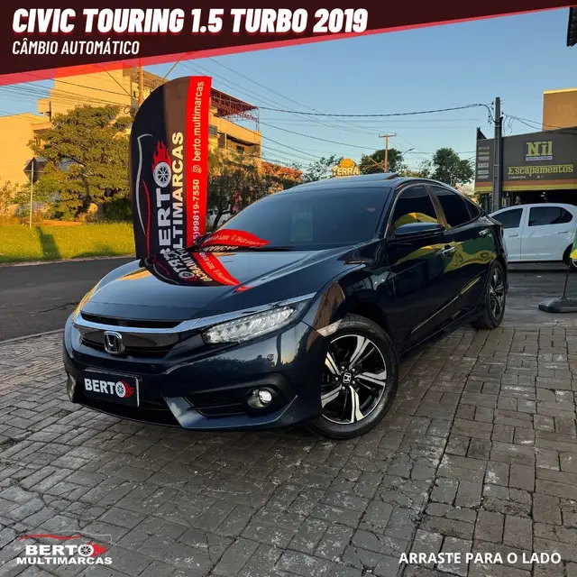 Carro Honda Civic 2019 Touring 1.5 Turbo CVT