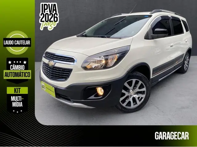 Carro Chevrolet Spin 2016 Activ 1.8 (Flex) (Aut)