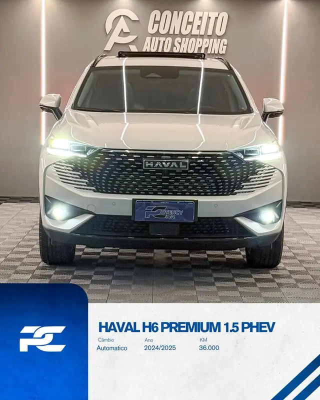 Carro GWM Haval H6 2025 Premium PHEV