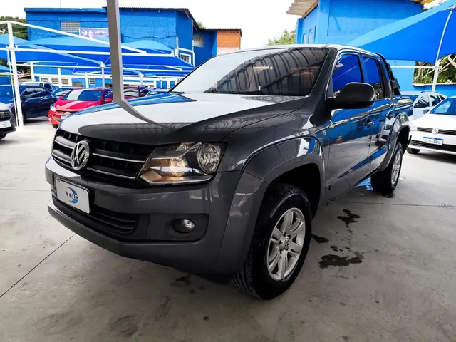 Carro Volkswagen Amarok 2016 2.0 CD 4x4 TDi Trendline (Aut)