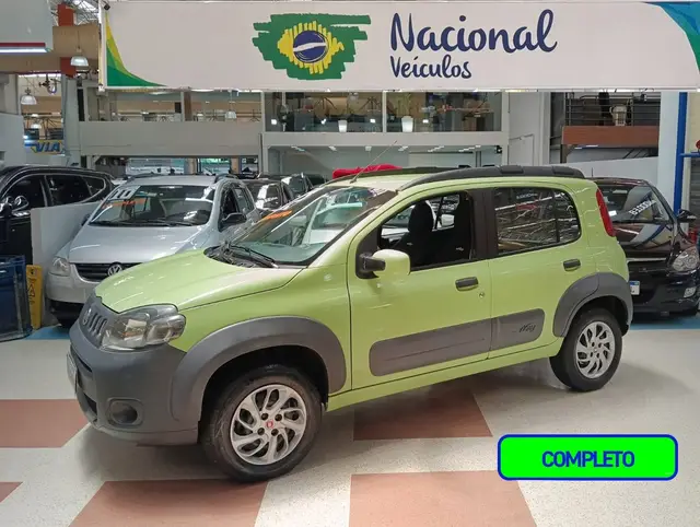 Carro Fiat Uno 2012 Way 1.0 8V (Flex) 4p
