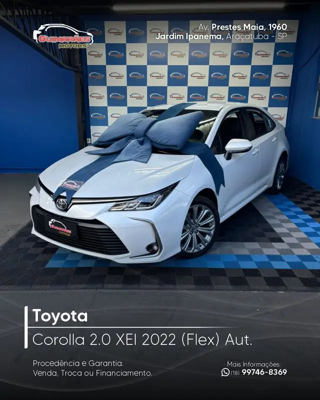 Carro Toyota Corolla 2022 XEi 2.0 Flex 16V Aut.