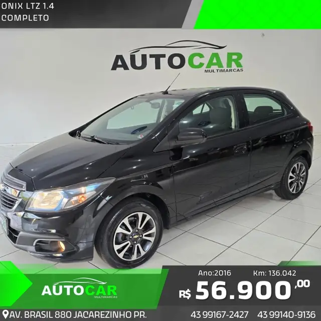 Carro Chevrolet Onix 2016 1.4 LTZ SPE/4