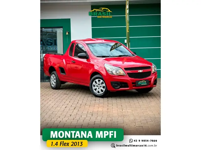 Carro Chevrolet Montana 2013 LS 1.4 (Flex)