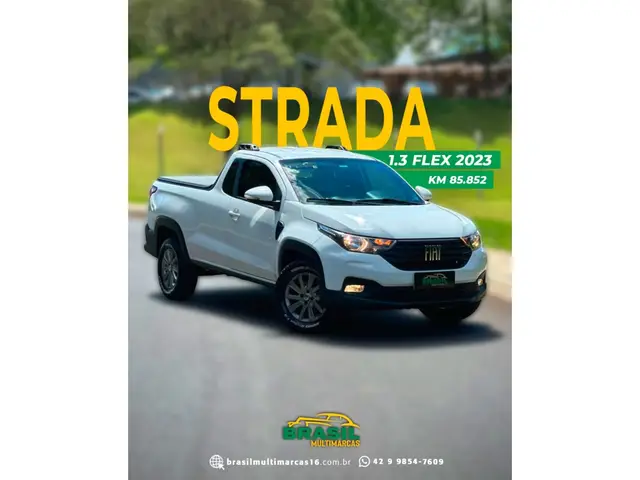 Carro Fiat Strada 2023 Freedom 1.3 CS Plus (Flex)