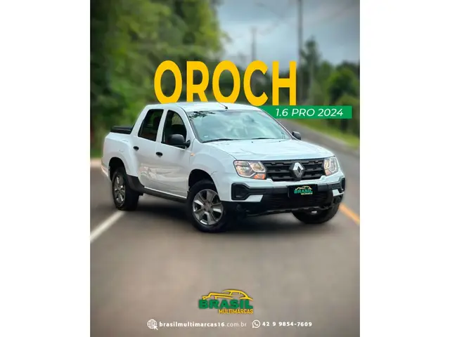 Carro Renault Oroch 2024 Pro 1.6 (Flex)