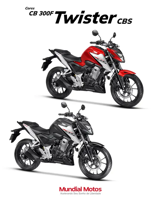 Moto Honda CB 300F Twister 2026 CBS