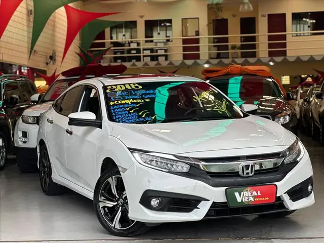 Carro Honda Civic 2018 1.5 Touring Turbo Aut