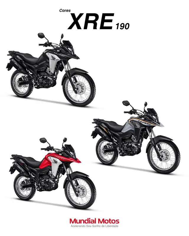 Moto Honda XRE 190 2026 ABS