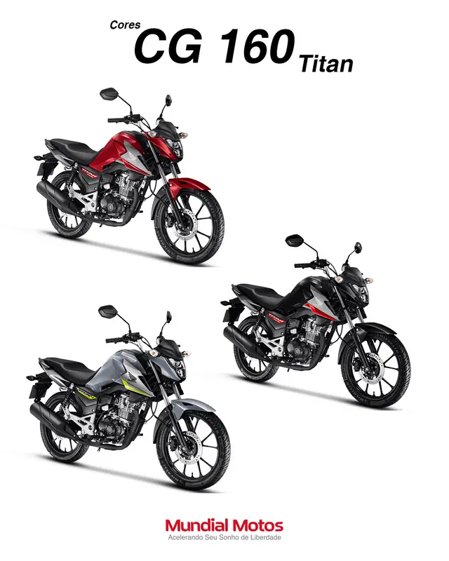 Moto Honda CG 160 2026 Titan