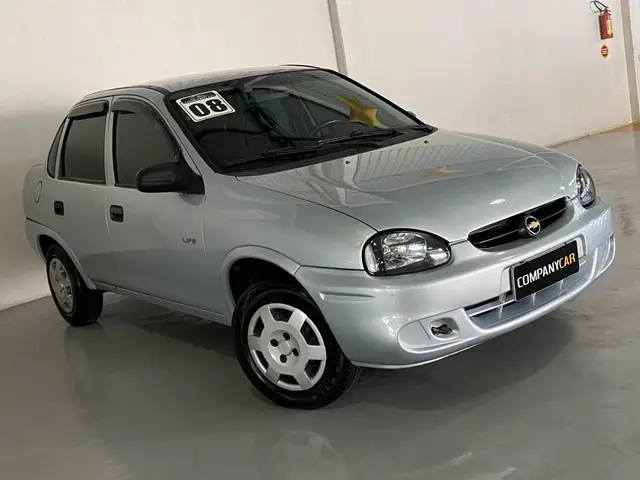Carro Chevrolet Classic 2008 Corsa Sedan  Life 1.0 VHC (Flex)