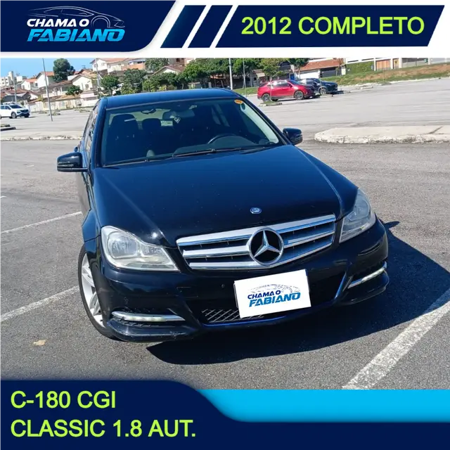 Carro Mercedes-Benz Classe C 2012 C 180 CGI Classic