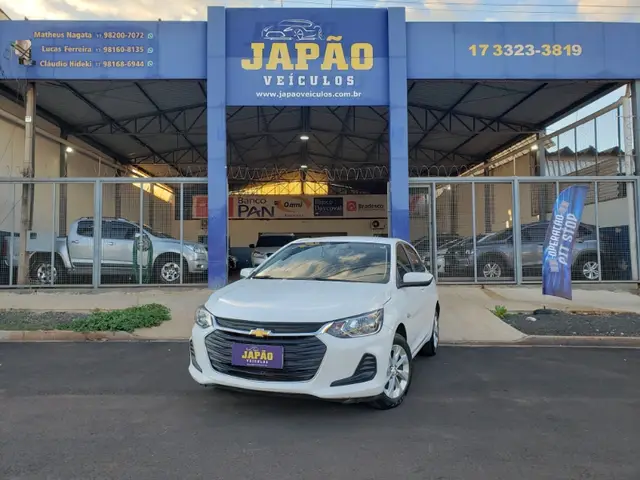 Carro Chevrolet Onix 2021 LT 1.0 Turbo (Flex)