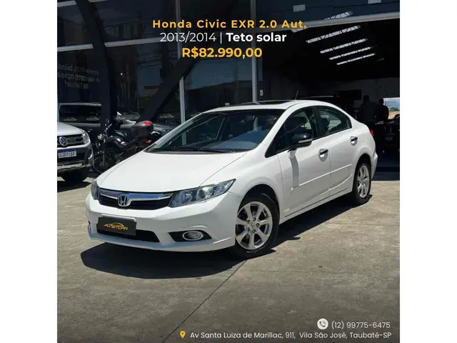 Carro Honda Civic 2014 New  EXR 2.0 i-VTEC (Aut) (Flex)