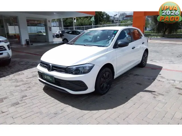 Carro Volkswagen Polo 2025 Track 1.0 Flex 12V 5p