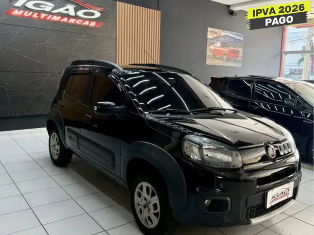 Carro Fiat Uno 2016 Way 1.0 8V (Flex) 4p