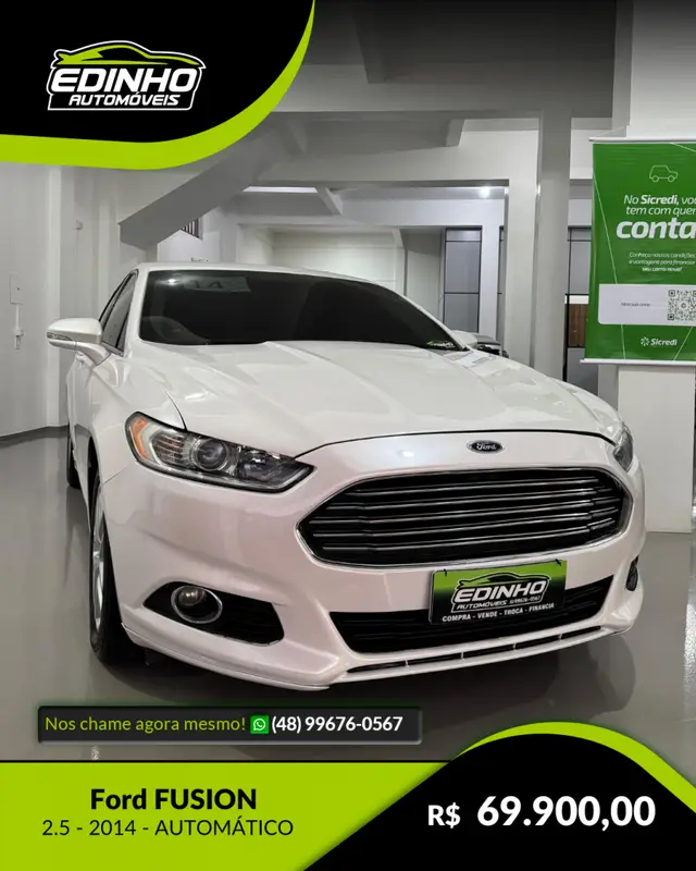 Carro Ford Fusion 2014 2.5 16V iVCT (Flex) (Aut)
