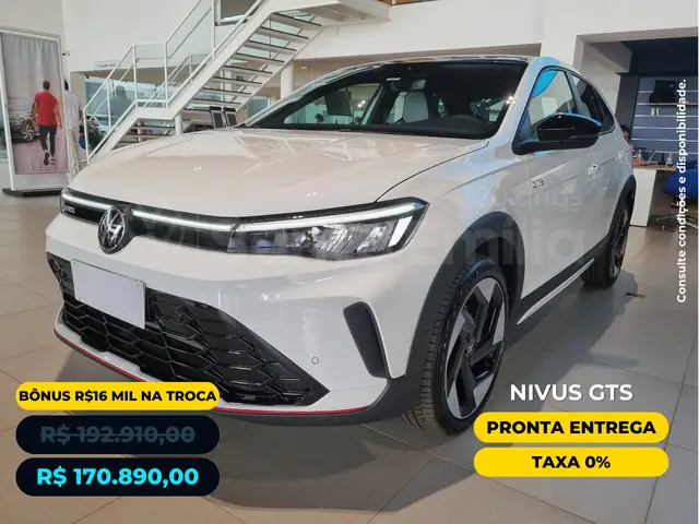 Carro Volkswagen Nivus 2026 GTS 250 TSI