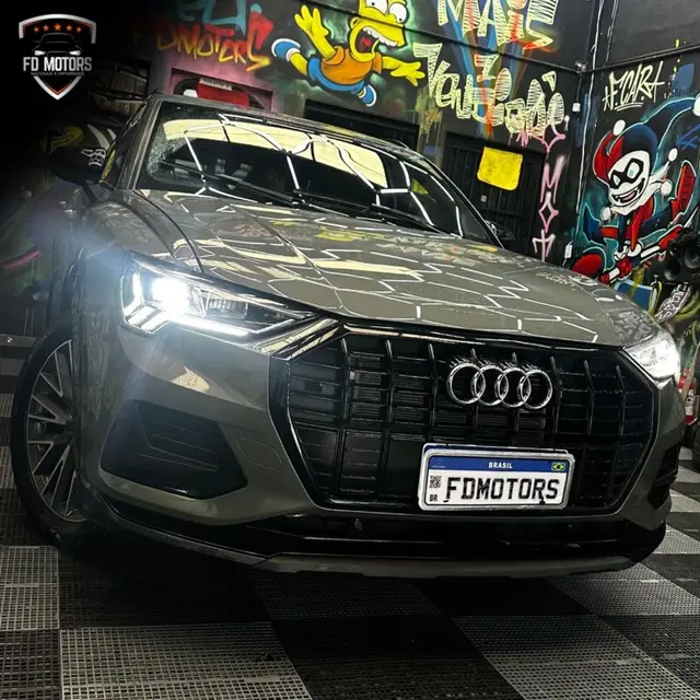 Carro Audi Q3 2021 Black S Line 1.4 TFSI S-Tronic (Aut) (Flex)