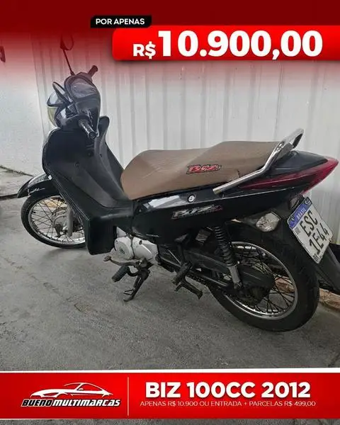 Moto Honda BIZ 100 2012 Biz 100 KS