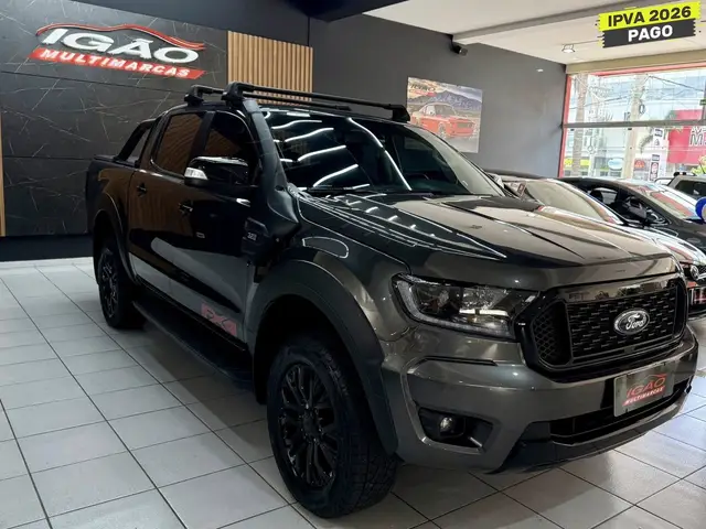 Carro Ford Ranger Cabine Dupla 2023 FX4 3.2 Turbodiesel 20V 4x4 (Aut)