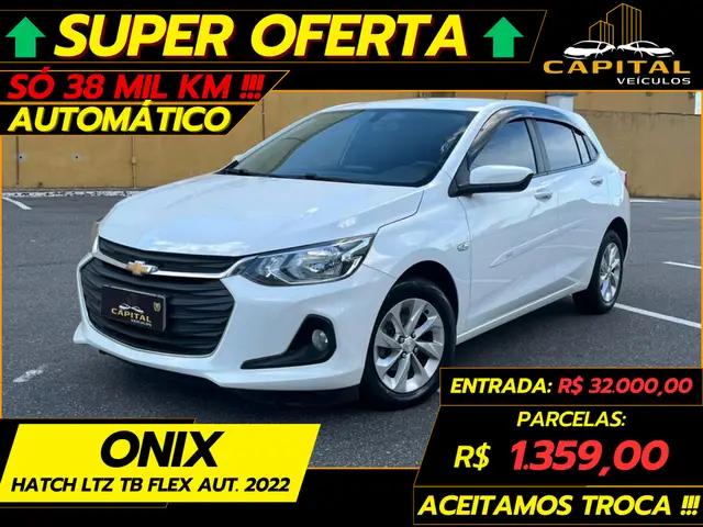Carro Chevrolet Onix 2022 LTZ 1.0 Turbo (Flex) (Aut)