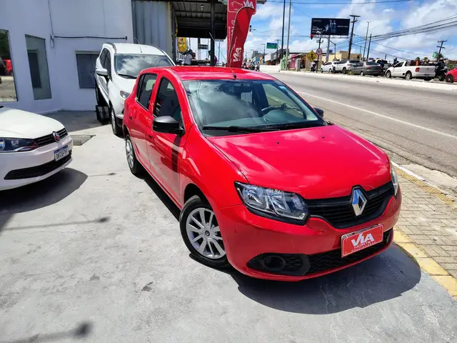 Carro Renault Sandero 2019 Authentique 1.0 12V SCe (Flex)