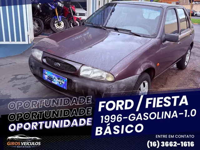 Carro Ford Fiesta Hatch 1996 1.0 MPi