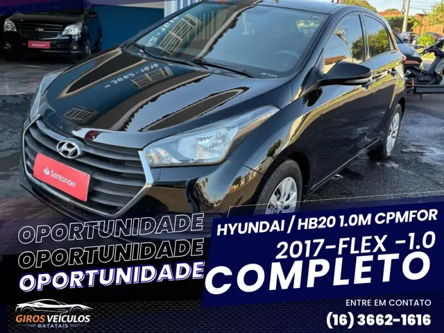 Carro Hyundai HB20 2017 1.0 Comfort (Flex)
