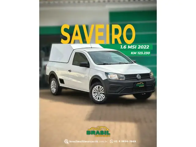 Carro Volkswagen Saveiro 2022 Robust 1.6 MSI CS (Flex)