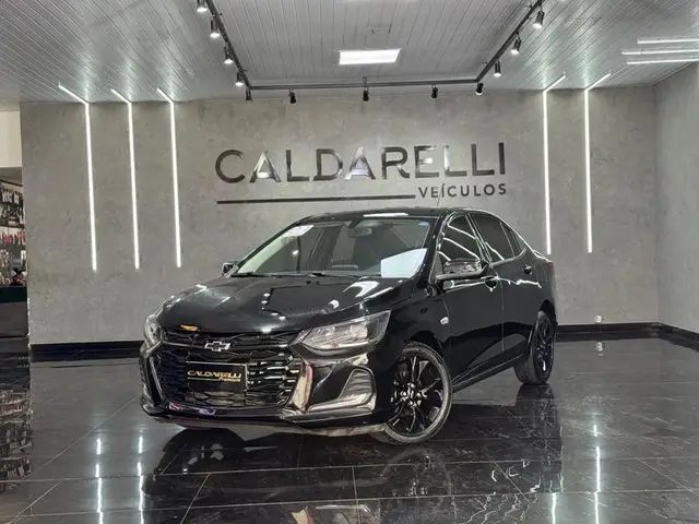 Carro Chevrolet Onix Plus 2021 1.0 Premier Turbo Midnight Flex (Aut)