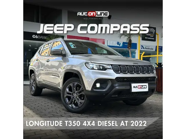 Carro Jeep Compass 2022 Longitude 2.0 TD350 4x4 (Aut)