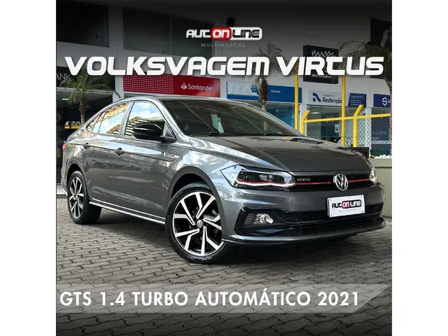 Carro Volkswagen Virtus 2021 GTS 1.4 TSI 16V (Flex)