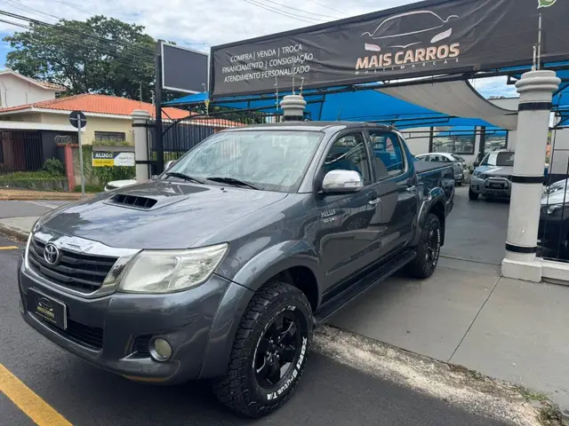 Carro Toyota Hilux Cabine Dupla 2012 Hilux 3.0 TDI 4x4 CD SRV (Aut)